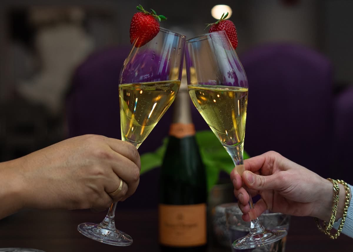 The skylight feature in Conversate's upstairs area.